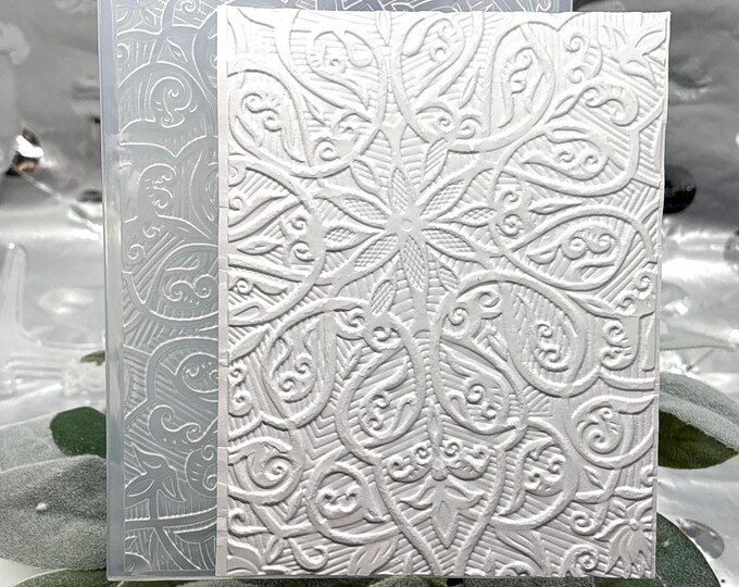 Engraved 3D Embossing Folder - Etsy