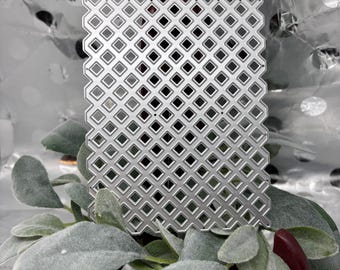 Diamond Lattice Cover Plate Die