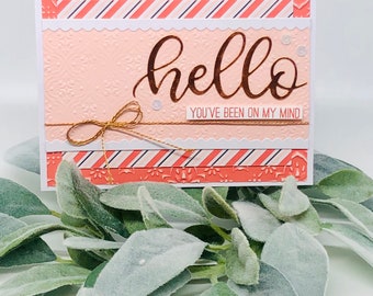 Coral Hello Card Kit (4)