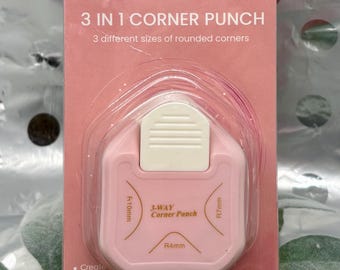 Paper Corner Rounder with 3 sizes