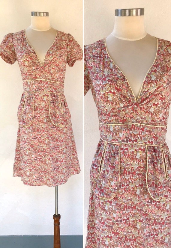 Reserved for B - Vintage tea dress Tsumori Chisato