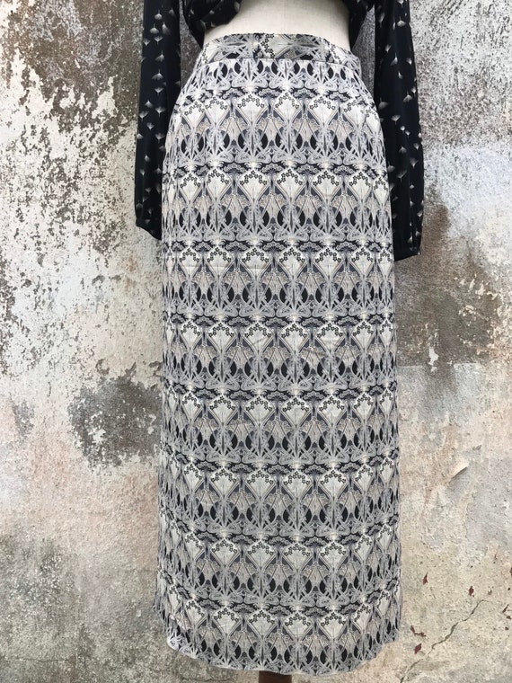 1980s Liberty print skirt vintage Liberty print sk