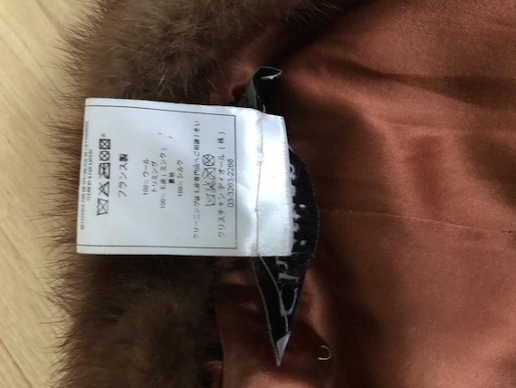 Rare Vintage Christian Dior Boutique John Galliano Wool Fur