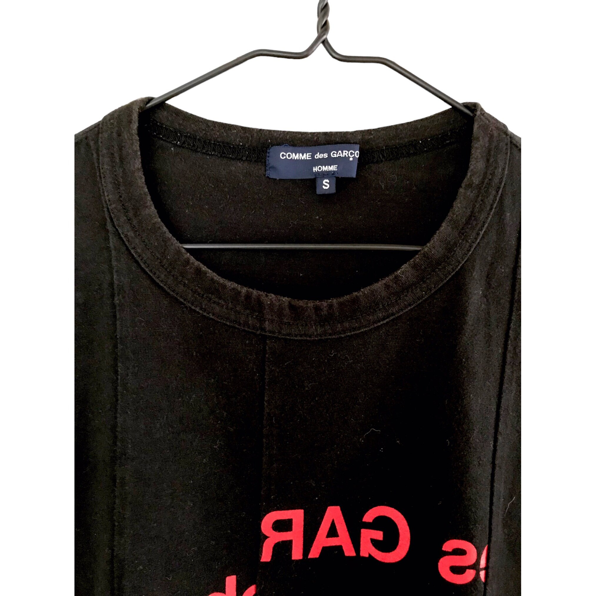 comme des garçons homme logo tee sullen COMME des GARÇONS HOMME PLUS logo t-shirt – dot COMME