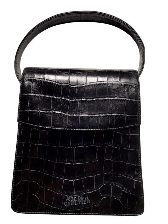 JeanPaulGaultier Crocodile shoulder bag