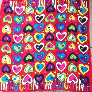 vintage Moschino scarf