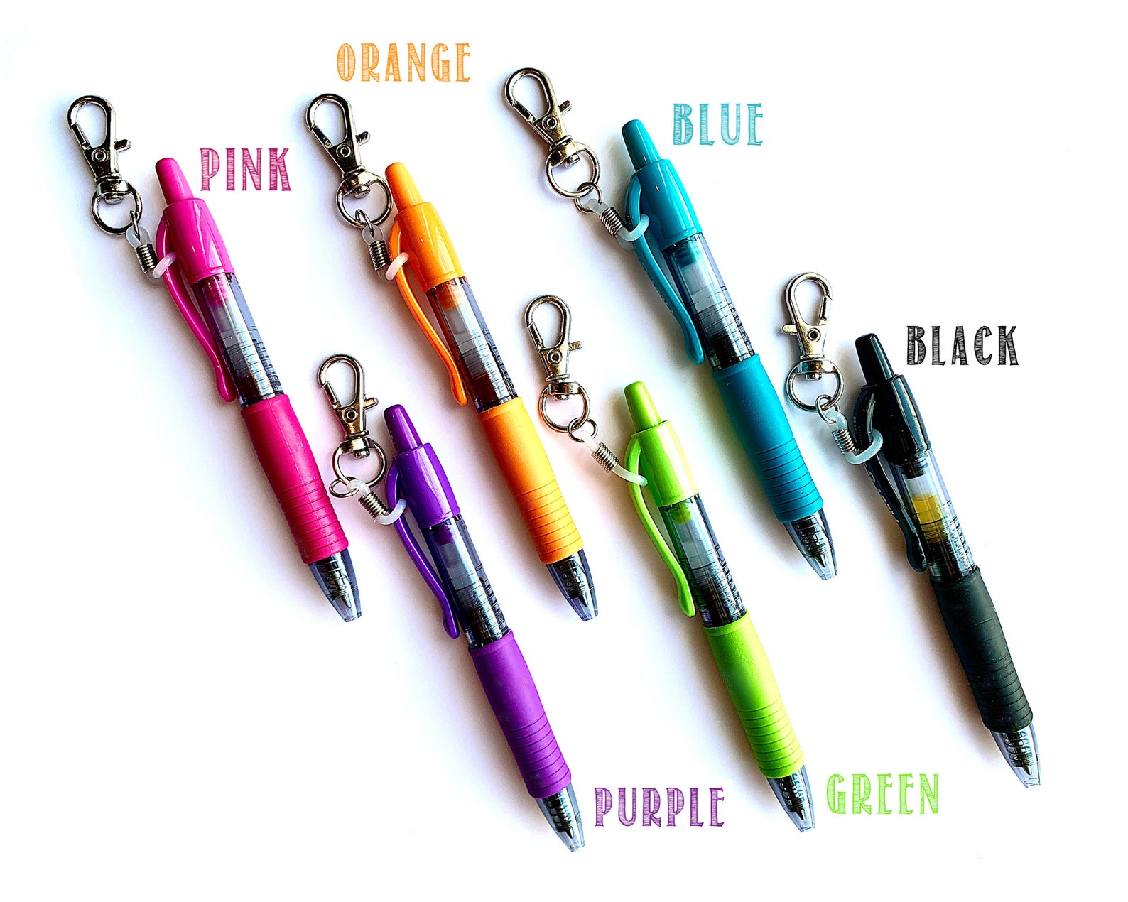 Badge Reel Accessories Mini Pen Keychain Mini Sharpie Mini Etsy