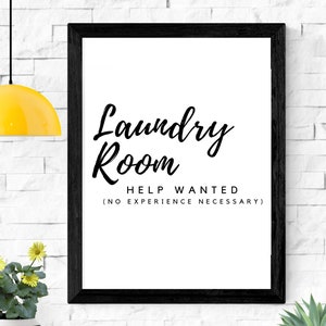 Laundry Room Decor, Laundry Room Sign Printable, Laundry Room Sign Svg ...