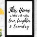 Laundry Room Signs, Laundry Printable, Laundry Printables, Laundry ...