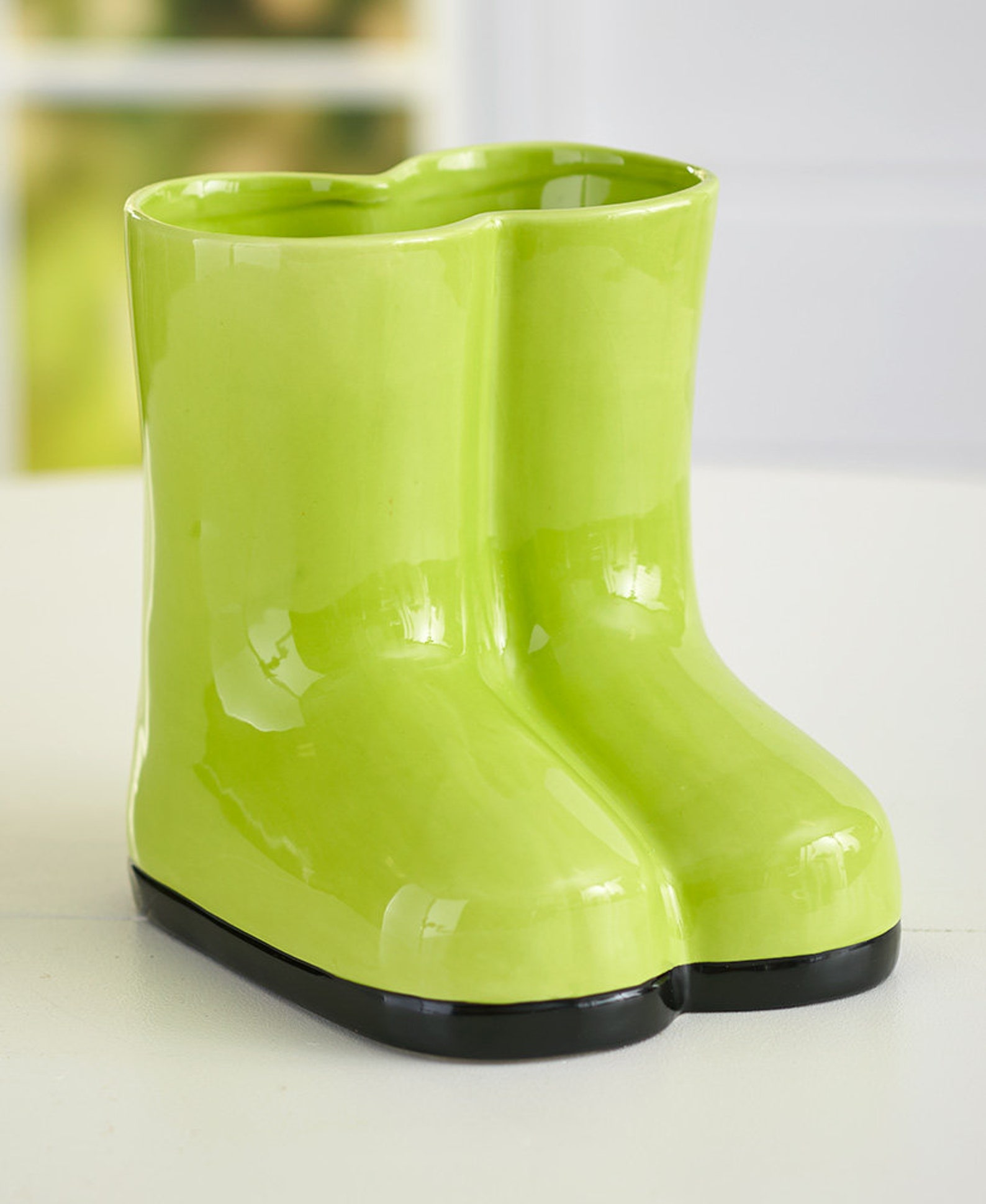 Vibrant Color Rain Boot Vase For Indoor/Outdoor CHOOSE Color Etsy