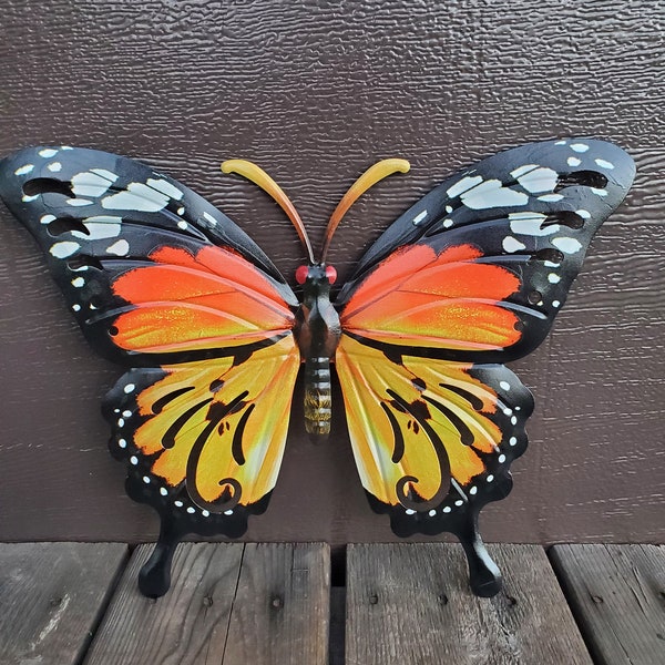 Butterfly Garden Art Etsy