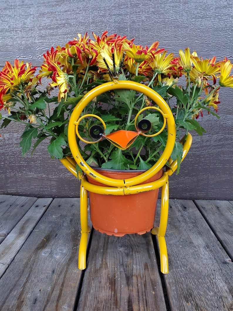 Rustic Metal Farm Animal Planter CHOOSE Style Etsy