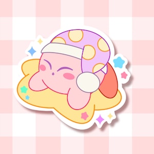 Sleeping Kirby Sticker