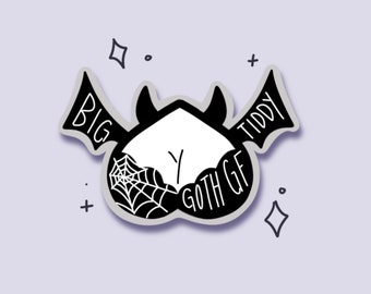 Big Tiddy Goth Gf Sticker Meme