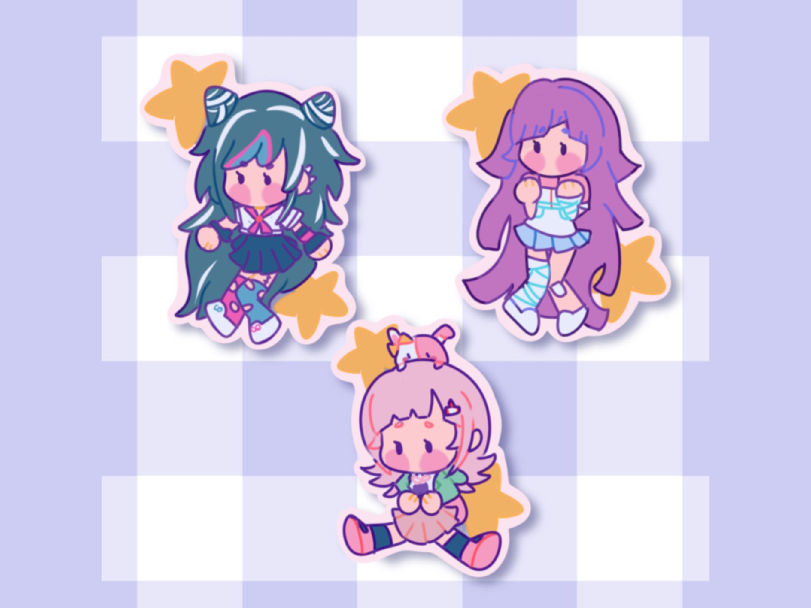 Danganronpa Stickers - Etsy