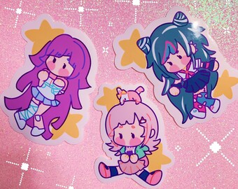 danganronpa stickers etsy