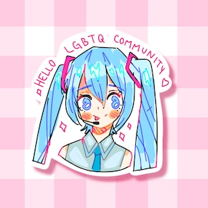 Hatsune Miku Hello LGBTQ Community