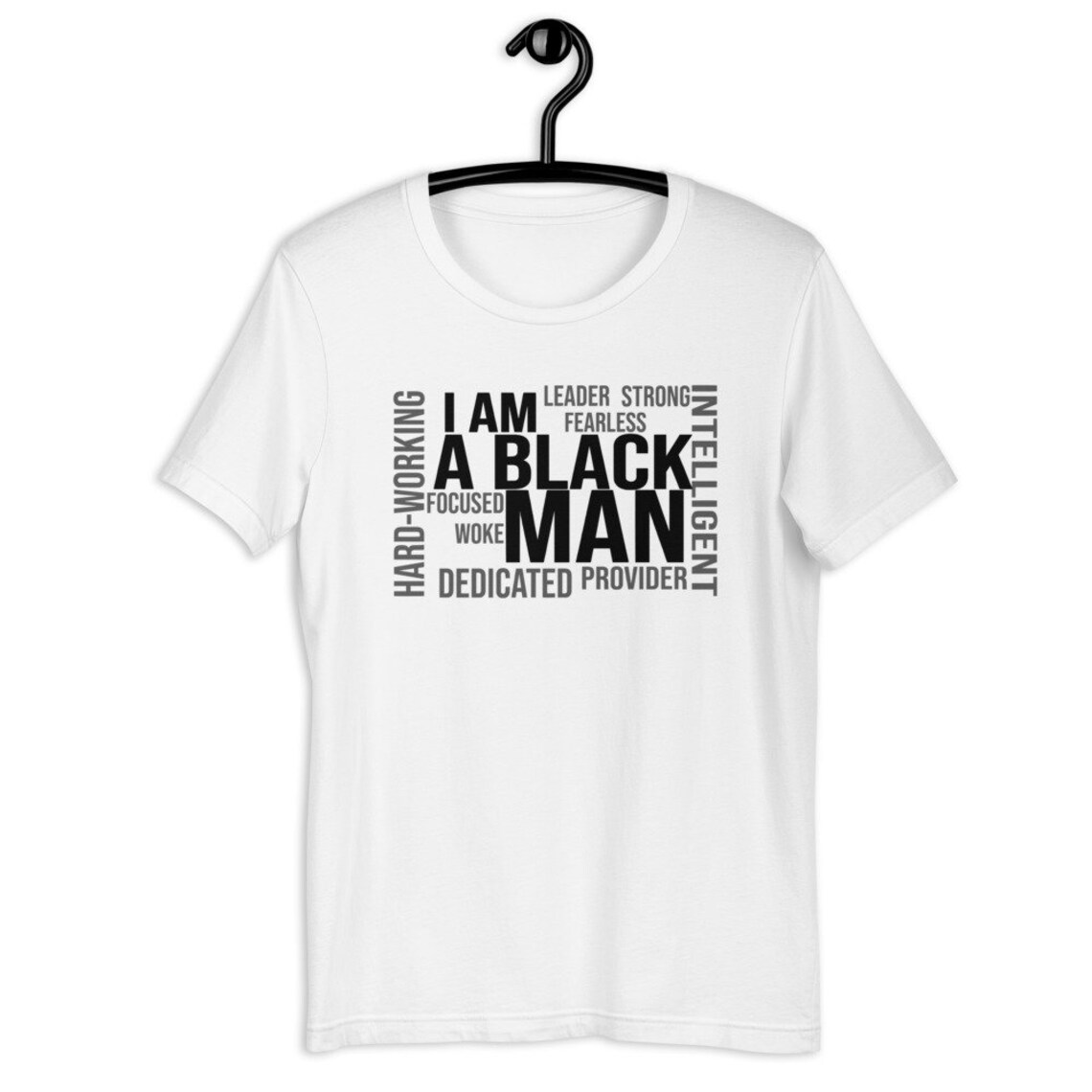 I Am A Black Man Tshirt African American Shirt Black Lives Etsy