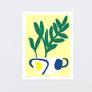 Matisse inspired Poster Print , UnFramed, Tea Theme Print of Good Quality, Wall Art