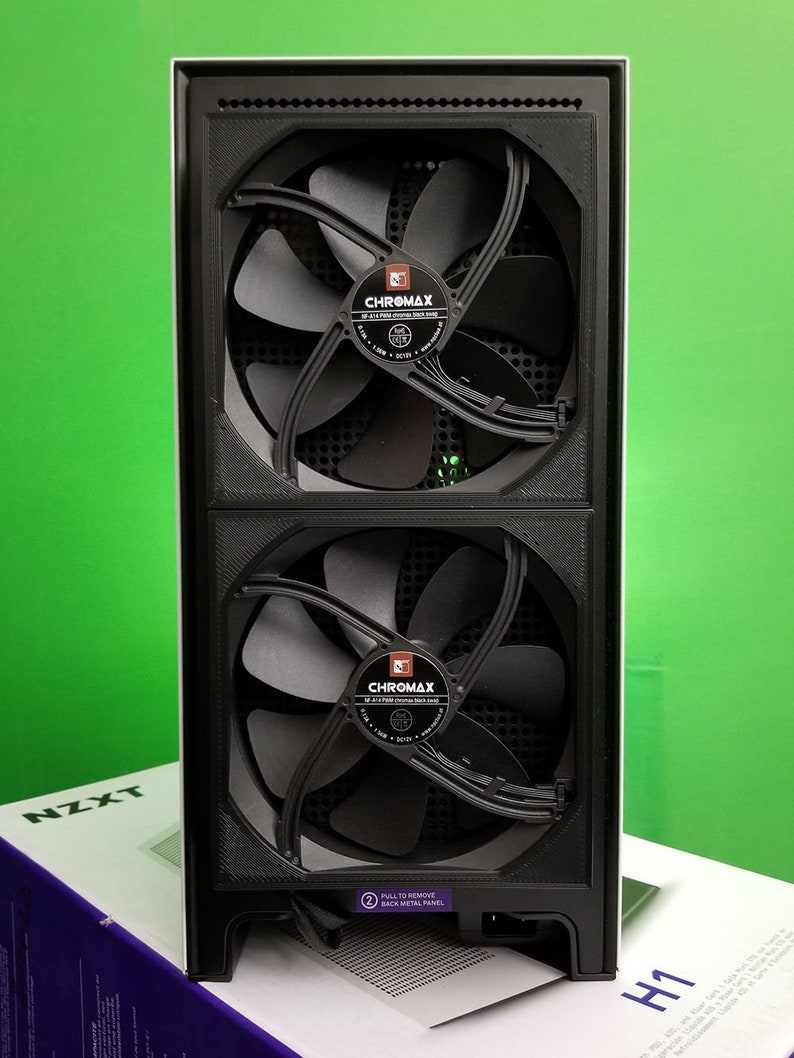 NZXT H1 Mod Exhaust Fan Mod 140mm x 25mm Etsy