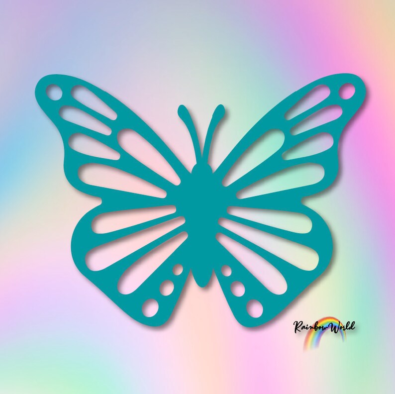 Mariposa svg / pdf / png / jpg / dxf / eps imágenes Etsy