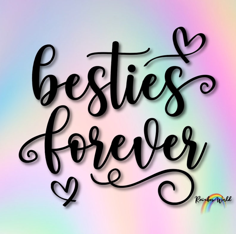 Download Png Files Instant Download Besties Forever Svg Eps Dxf Best Friends Svg For Cricut And Silhouette Friends Svg Pdf Png Clip Art Art Collectibles Jewellerymilad Com