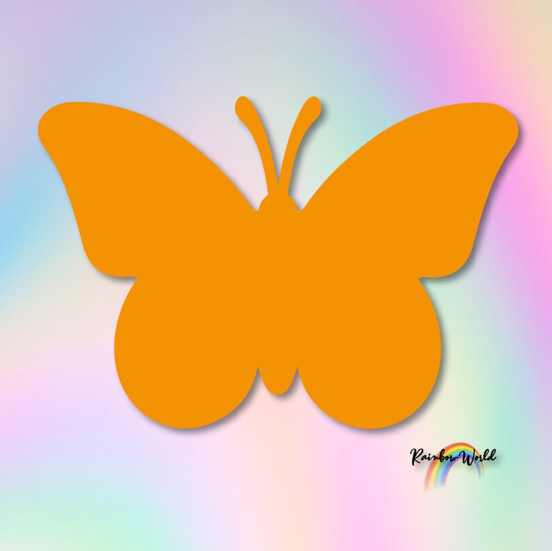 Mariposa svg / pdf / png / jpg / dxf / eps imágenes Etsy