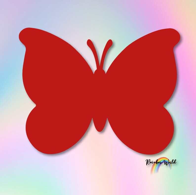 Butterfly SVG stencil Butterflies SVG template Butterfly cut Etsy