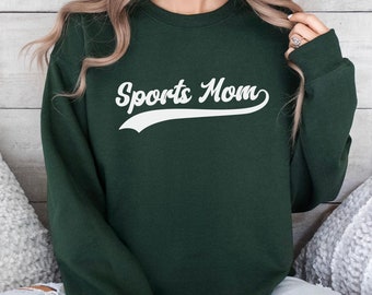Sports Mom Sweatshirt: Varsity Style Game Day Shirt