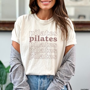 Pilates Shirt, Custom Gift for Pilates Instructor, Pilates Teacher Shirt, Retro Pilates T-shirt