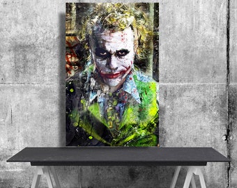 Joker Druck Etsy