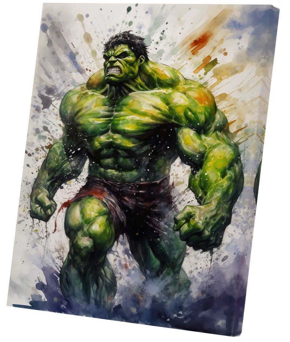 Hulk Wall Art - Etsy