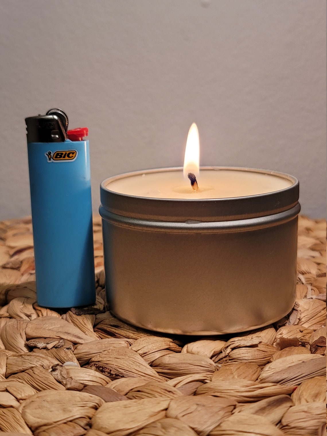 Serenity by Jan Candle Bonfire Scented Handpoured Etsy