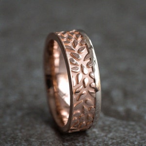 Nature Inspired Wedding Ring, Wedding Ring Set His And Hers, Viking Wedding Ring Set, Wedding Ring Set His And Her, Celtic Wedding Ring Set