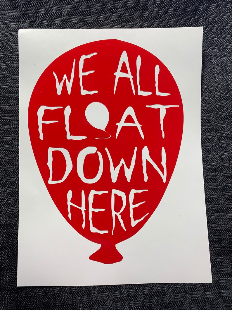 we all float down here we all float down here