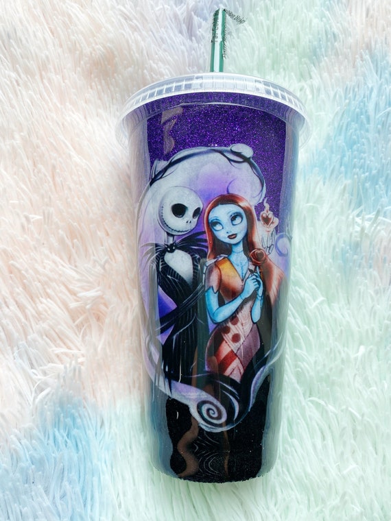 Nightmare Before Christmas Starbucks Cold Cup Etsy