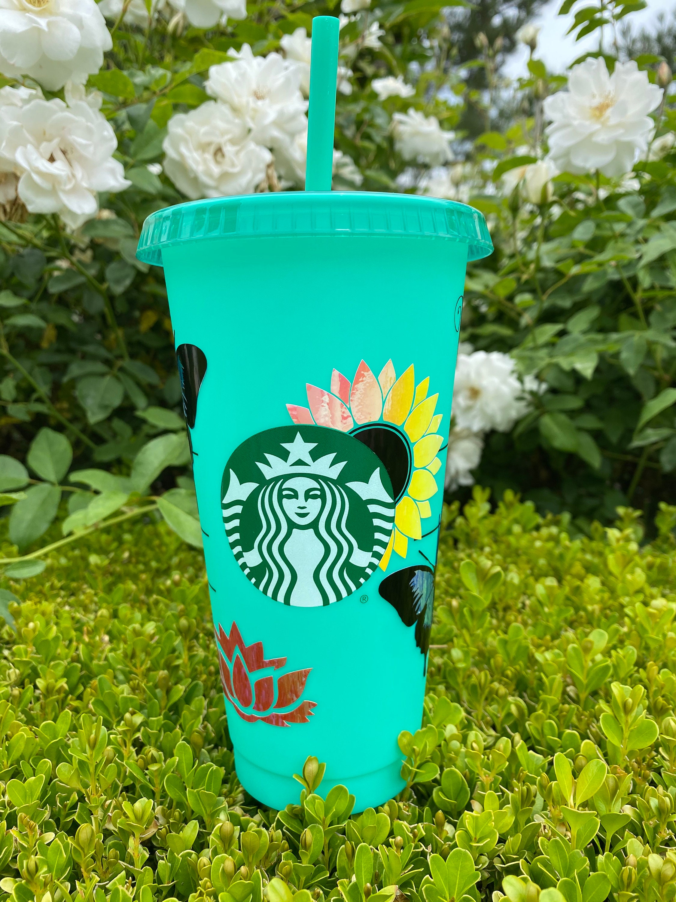 Limited Edition Personalized Starbucks Color Changing Cups Etsy