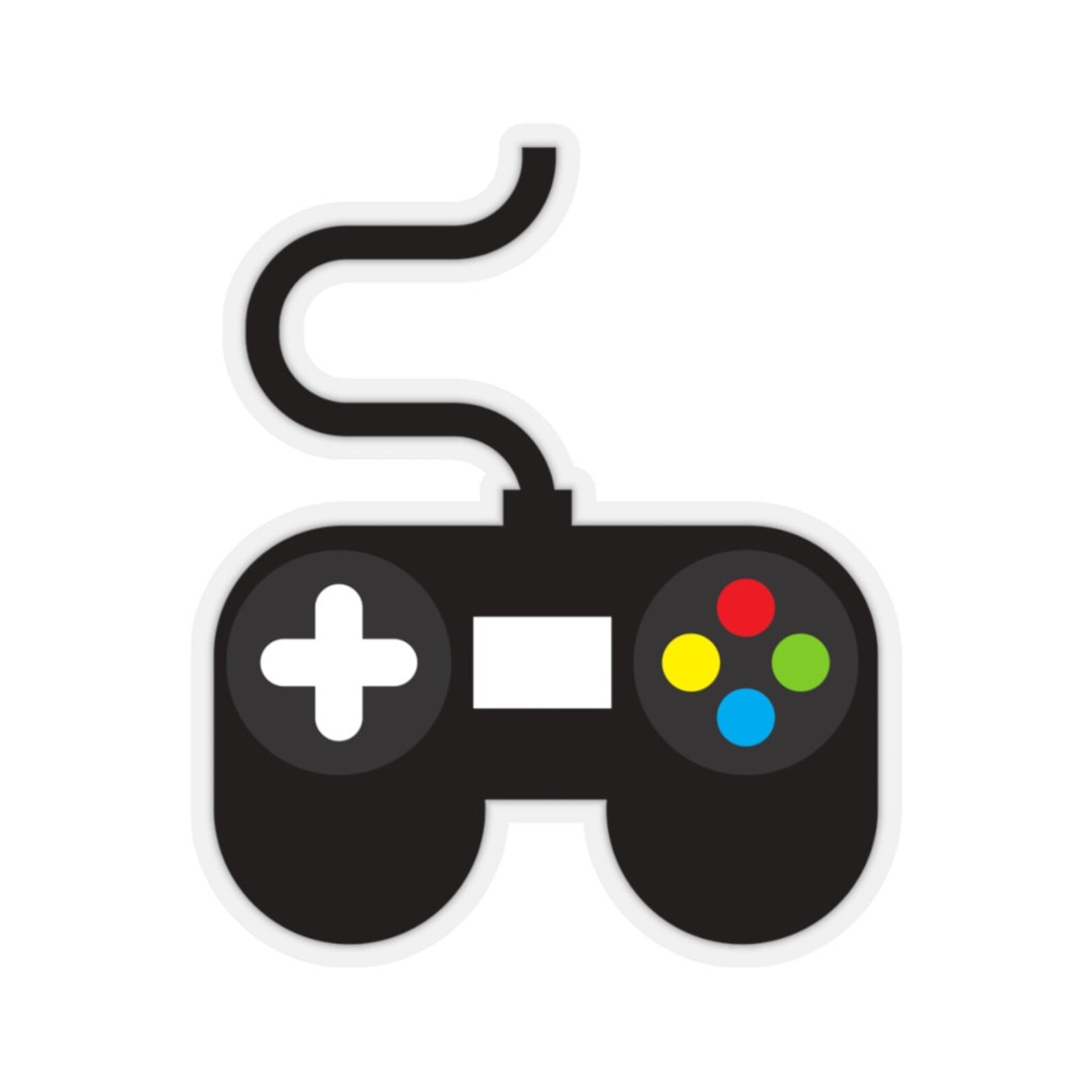 Gaming Sticker Gamer Gift Laptop Cute Vinyl Decal Car Etsy