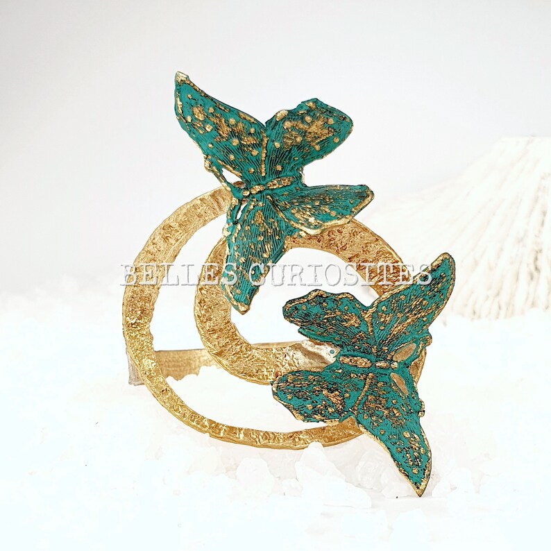 Large statement bracelet Butterfly bracelet