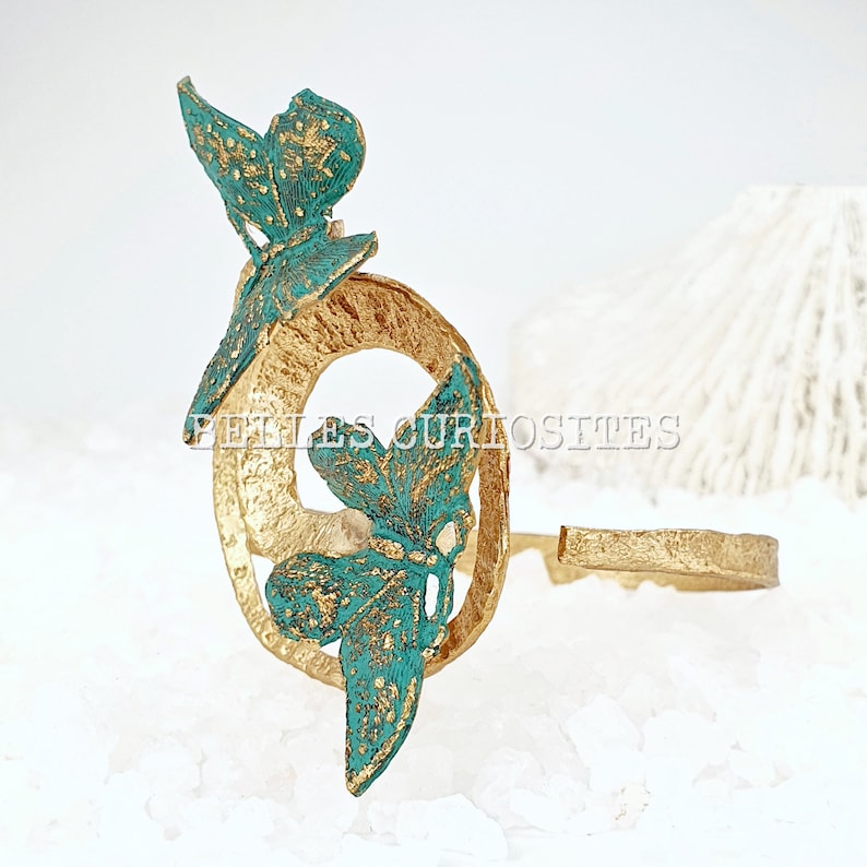 Large statement bracelet Butterfly bracelet