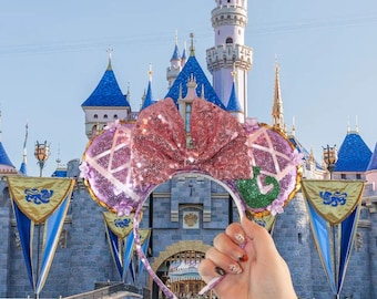 Tangled Inspired Mouse Ears, Rapunzel Mickey Ears, Tangled Ears