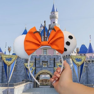 Olaf Inspired Mouse Ears, Frozen Mouse Ears