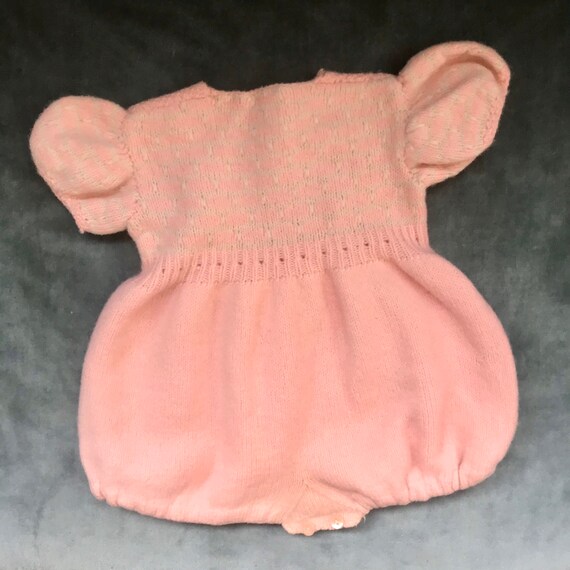1940 40's vintage knitting romper