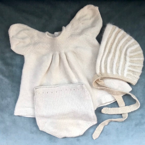 Vintage knit set 1940 40's