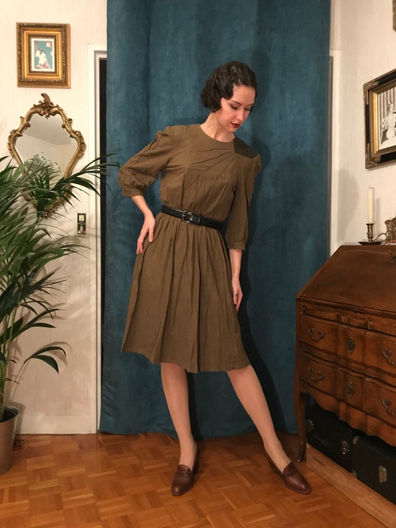Vintage dress 1940 40's