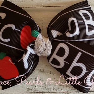 School Bows | ABC Lace Bow