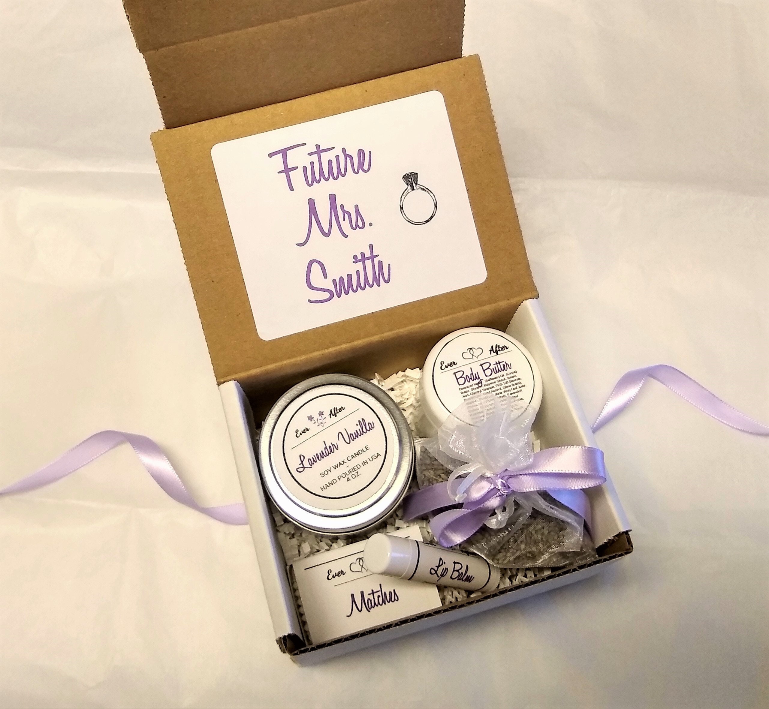 Mariée à être boîtecadeau cadeau de fiançailles pour la Etsy