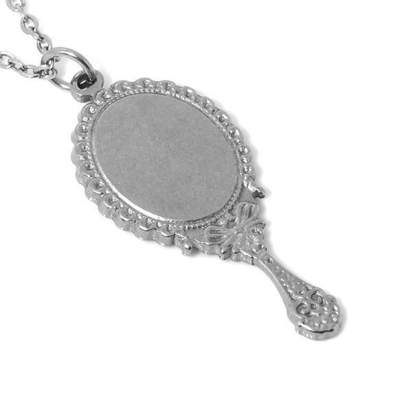 Mirror Necklace, Appearance Jewelry in Stainless Steel