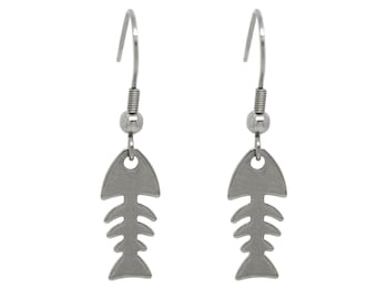 Dead fish earrings best sale