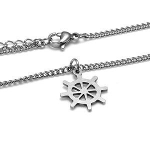 Ships Helm Bracelet, Boats Steering Wheel, Leadership Jewelry, Sailor Pirate Leader Charm